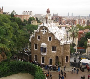 Antoni Gaudi's home -  he lived there until 1926, when he died at the age of 75